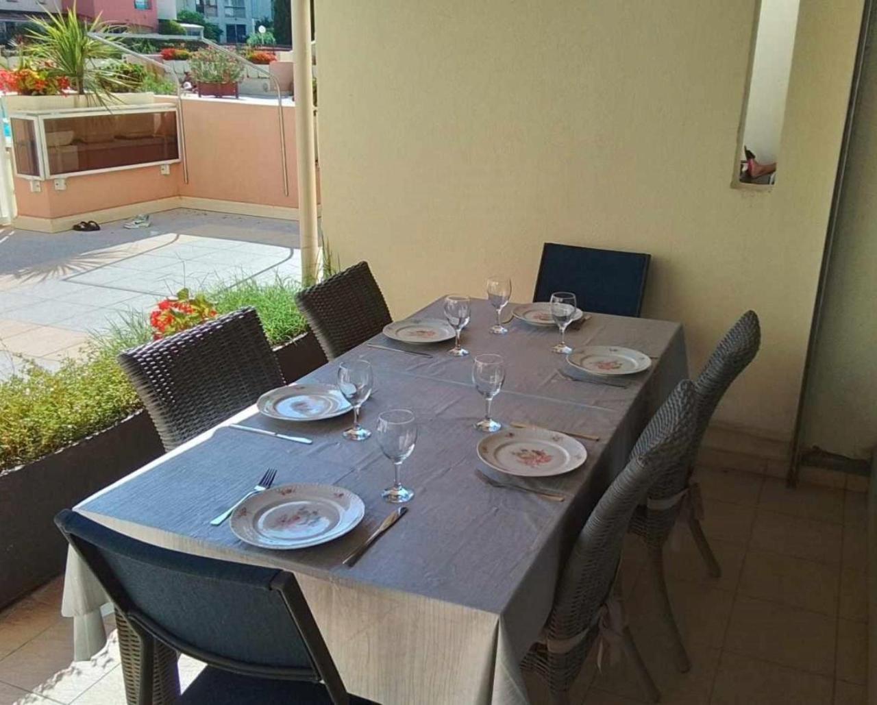 Grand T3 Piscine, Garage Centre Port Apartment Агде Екстериор снимка